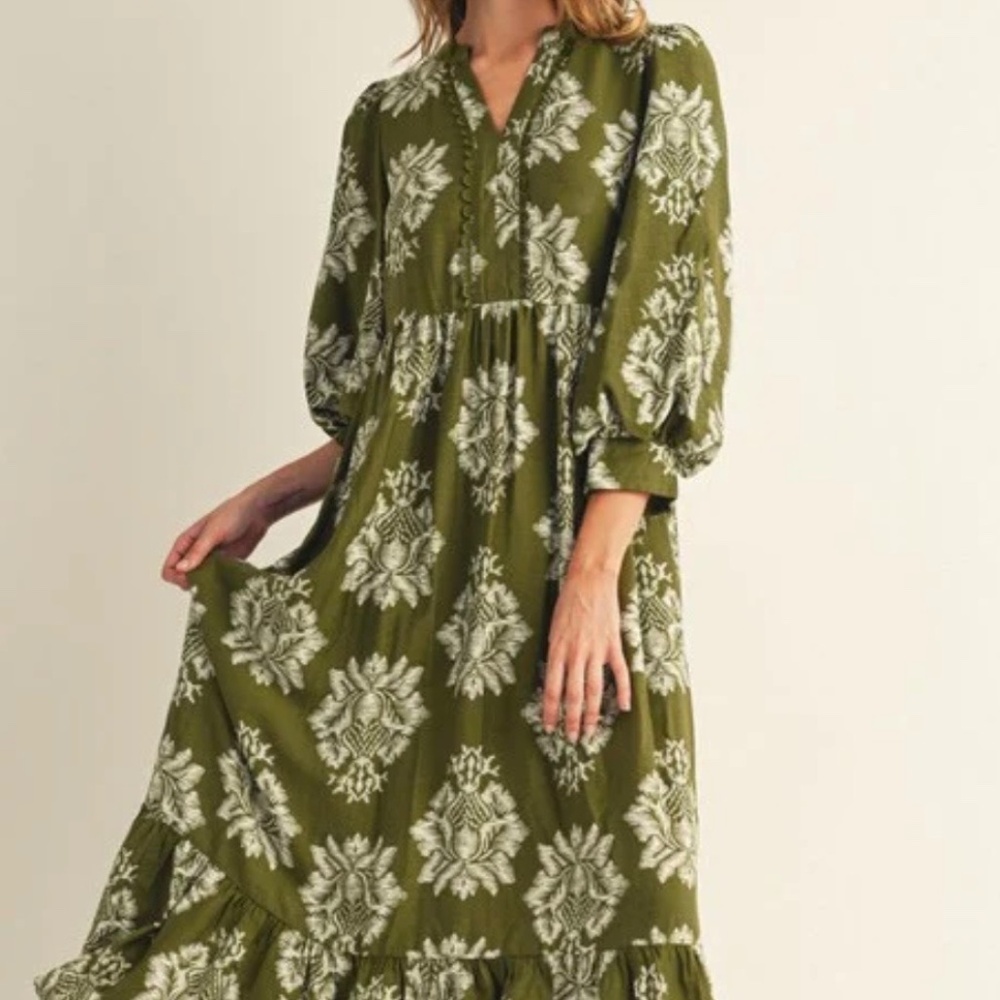 JODIFL olive dress